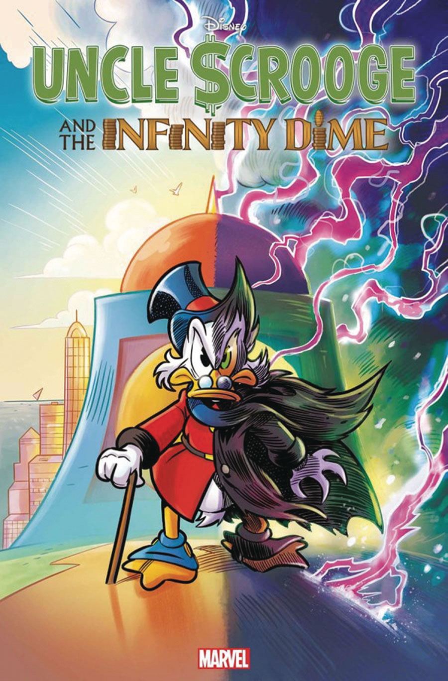 Uncle Scrooge And The Infinity Dime #1 (One Shot) Cover N DF Signed By Jason Aaron