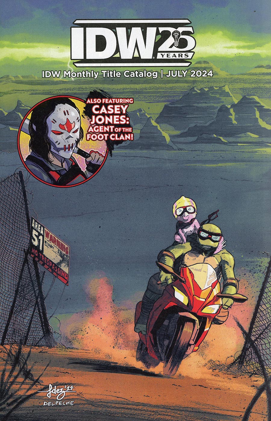 IDW Monthly Title Catalog 2024-07 July 2024 - FREE - Limit 1 Per Customer