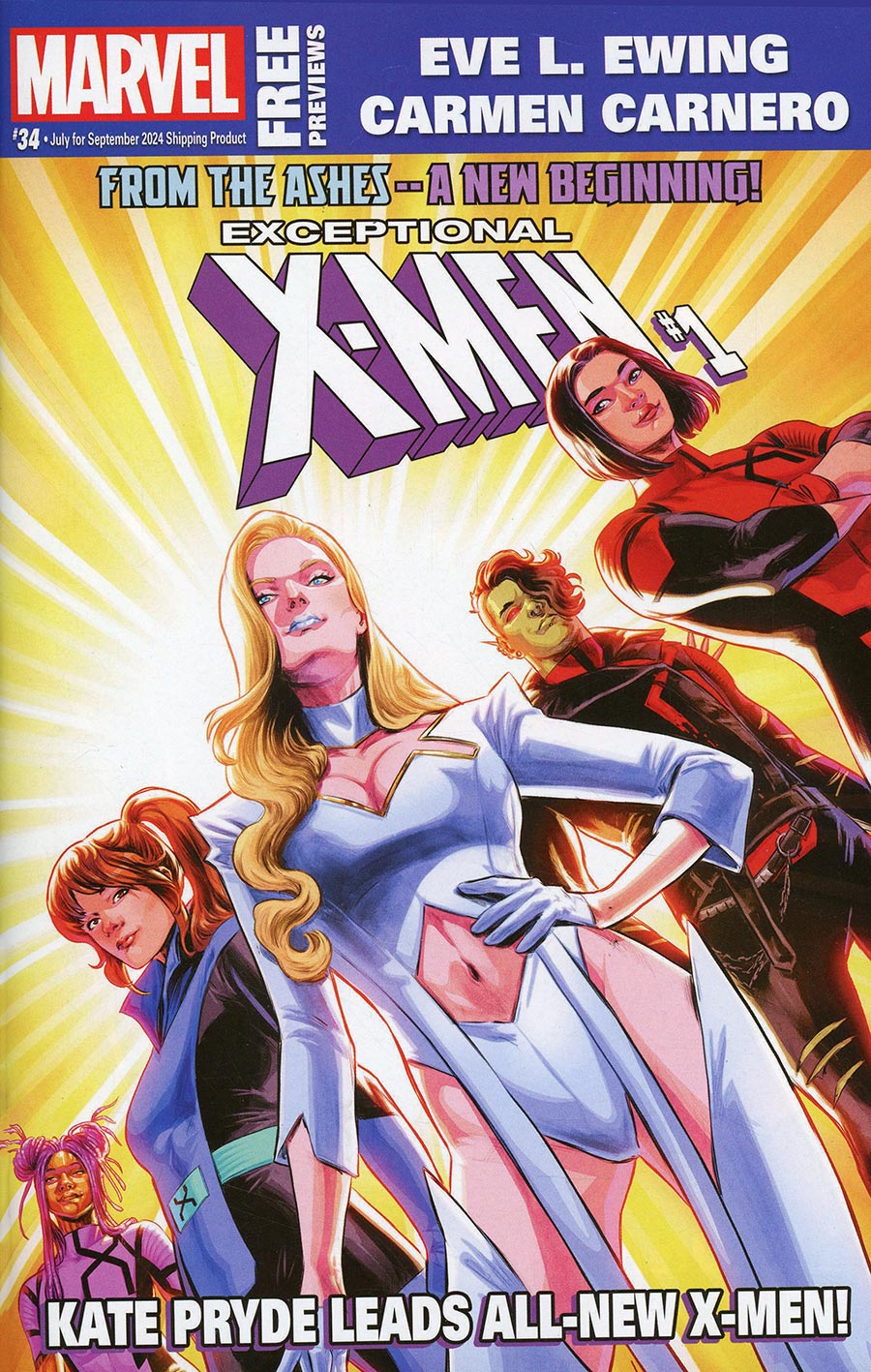Marvel Previews Vol 6 #34 July 2024 - FREE -
