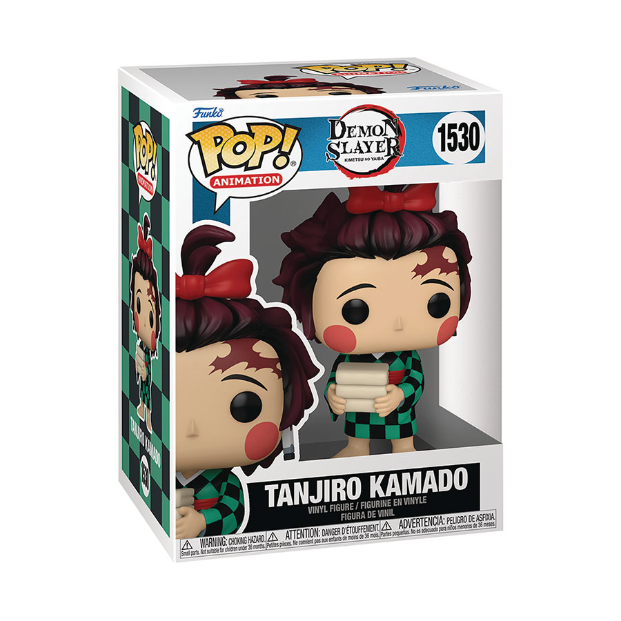 POP Animation Demon Slayer Kimetsu No Yaiba Tanjiro Kamado Kimono Vinyl Figure