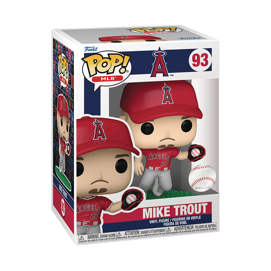 POP MLB Angels Mike Trout Vinyl Figure