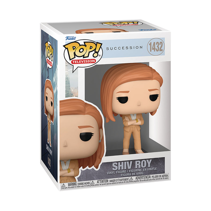 POP Television Succession Shiv Roy Vinyl Figure