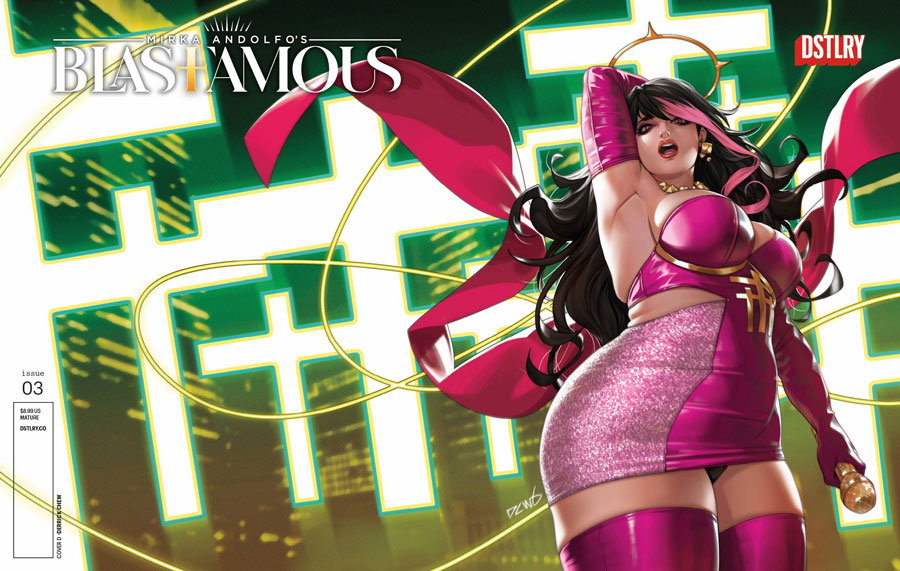 Mirka Andolfos Blasfamous #3 Cover D Incentive Derrick Chew Wraparound Variant Cover