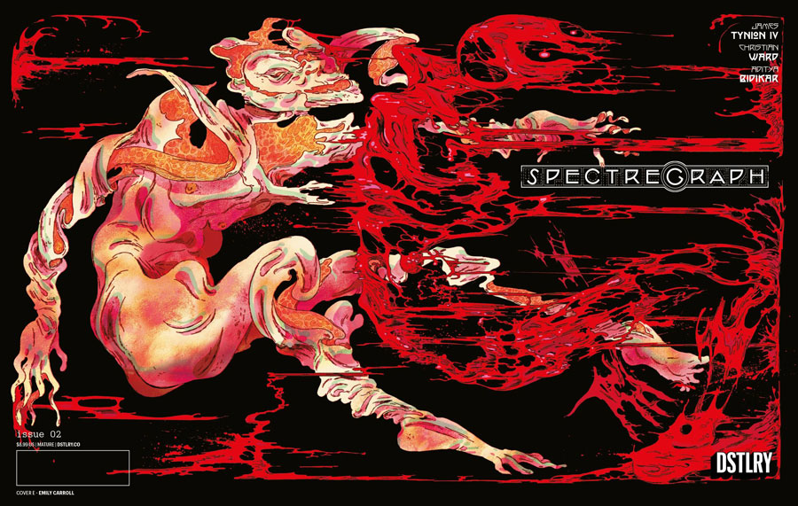 Spectregraph #2 Cover E Incentive Emily Carroll Wraparound Variant Cover