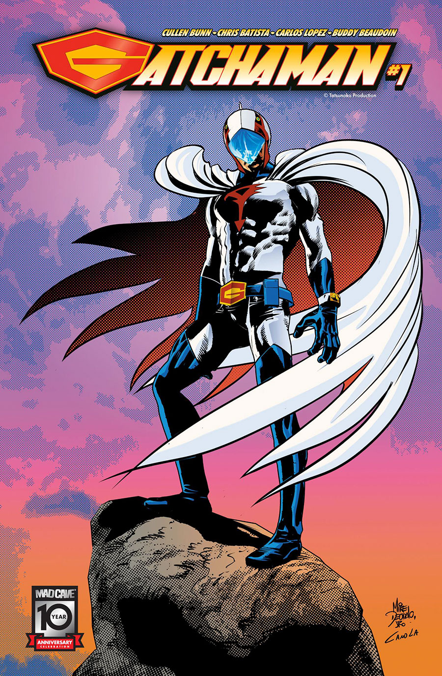 Gatchaman #1 Cover F Incentive Mike Deodato Jr Variant Cover