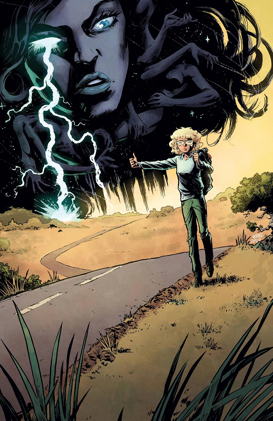 Night People #4 Cover D Incentive Brian Level Virgin Cover
