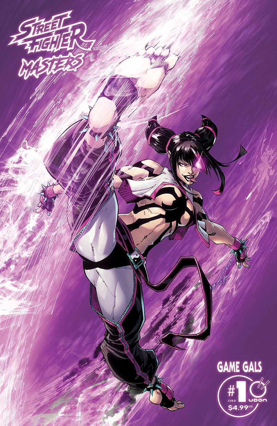 Street Fighter Masters Game Gals #1 (One Shot) Cover D Incentive Brett Booth Variant Cover