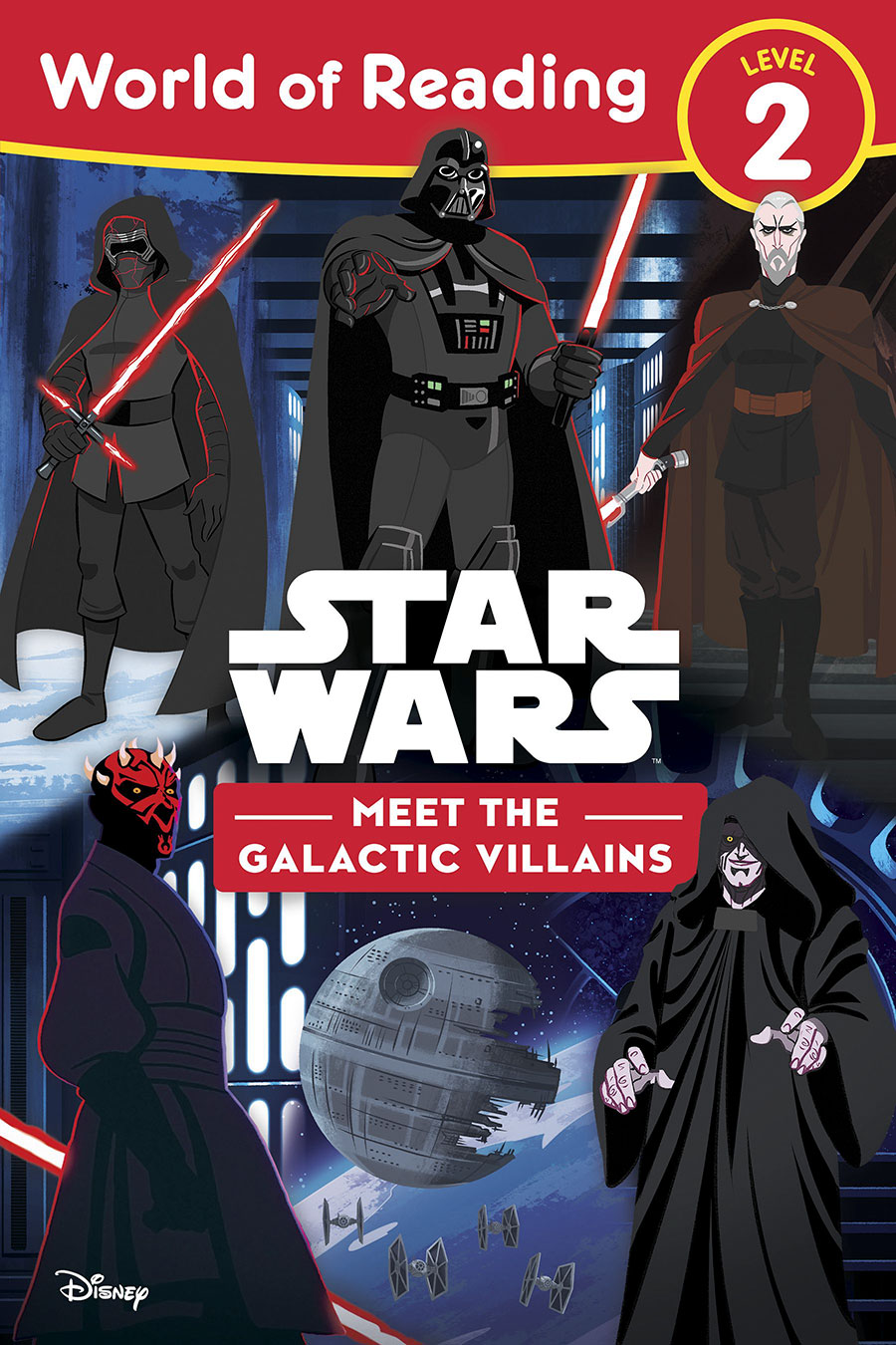World Of Reading Level 2 Star Wars Meet The Galactic Villains TP