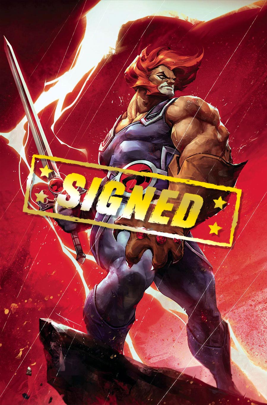 Thundercats Vol 3 #2 Cover Z-Z-A Incentive Ivan Tao Virgin Cover Signed By Declan Shalvey