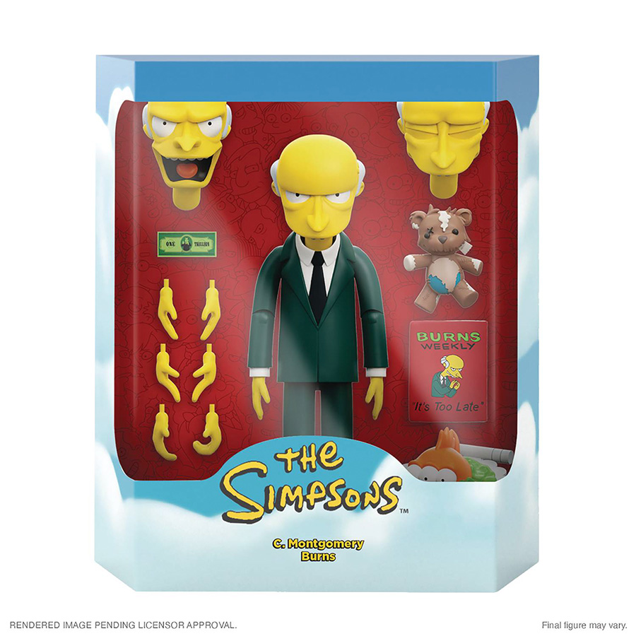 Simpsons Ultimates Figure - Montgomery Burns