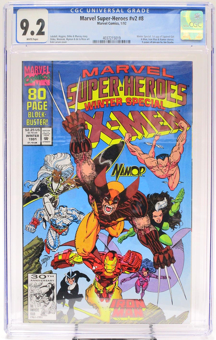 Marvel Super-Heroes Vol 2 #8 Cover B CGC 9.2