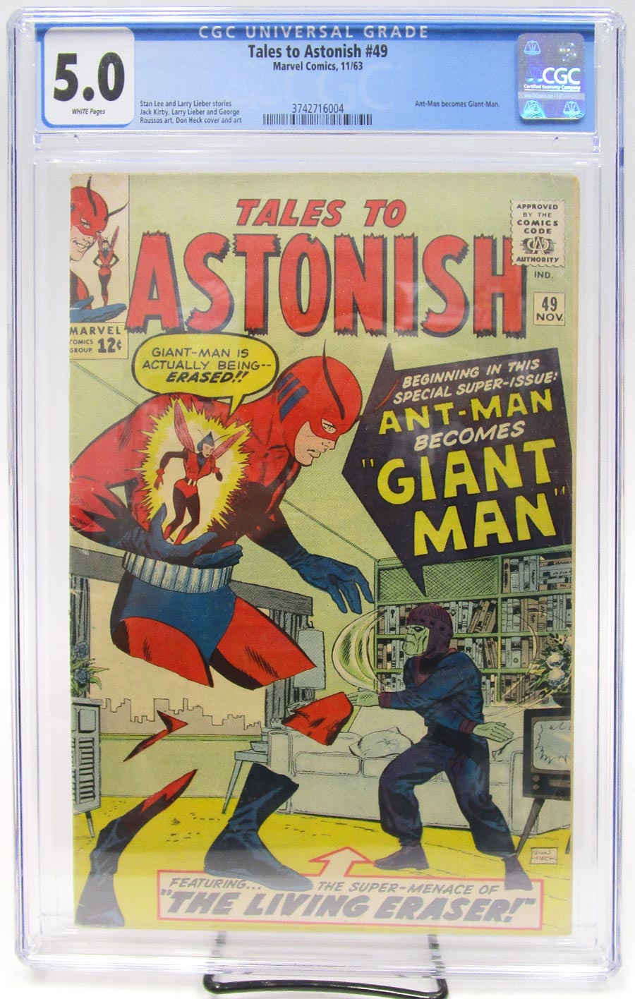 Tales To Astonish #49 Cover B CGC 5.0