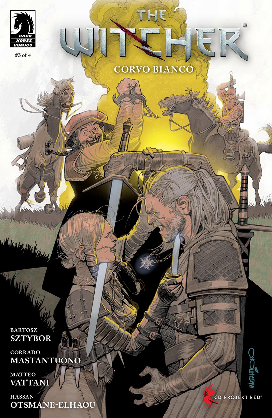 Witcher Corvo Bianco #3 Cover A Regular Corrado Mastantuono Cover