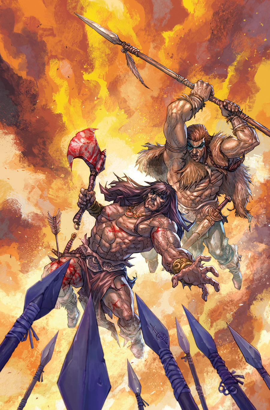 Conan The Barbarian Vol 5 #10 Cover E Variant Alan Quah Virgin Cover