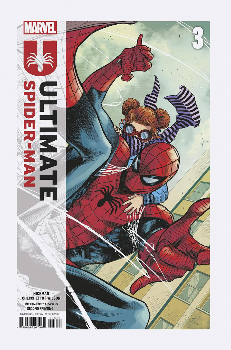 Ultimate Spider-Man Vol 2 #3 Cover G 2nd Ptg Marco Checchetto Variant Cover
