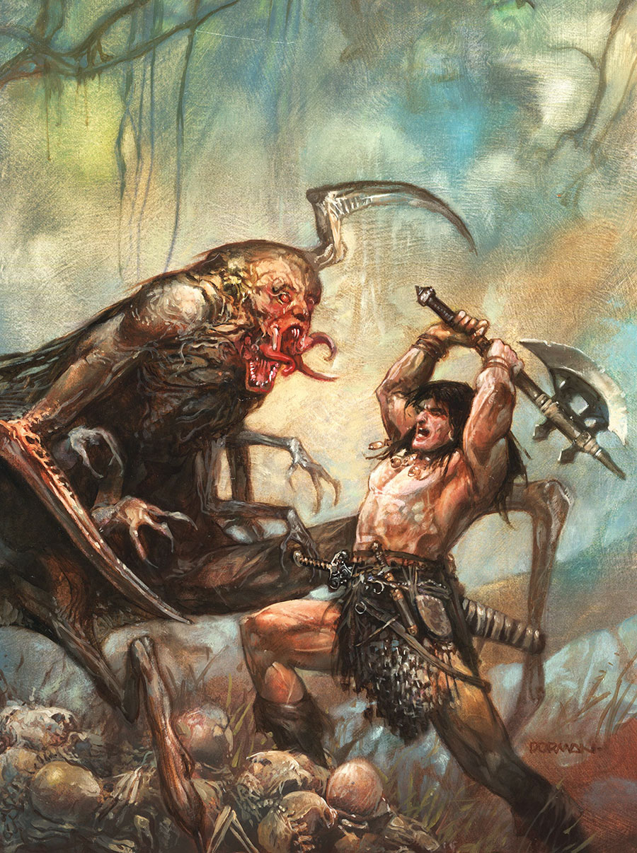 Savage Sword Of Conan Vol 2 #2 Cover C Variant Dave Dorman Virgin Cover