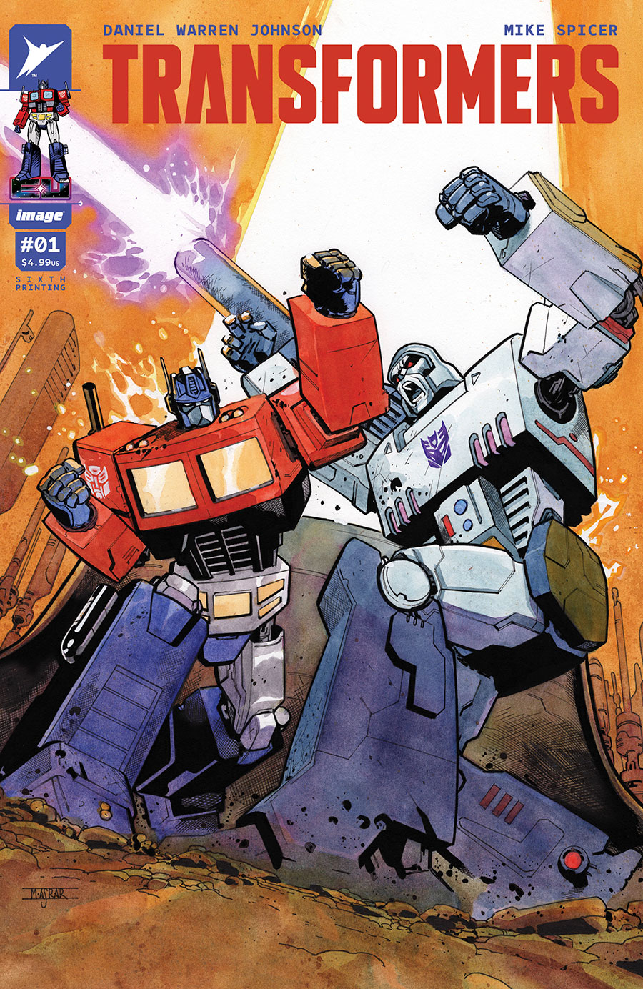 Transformers Vol 5 #1 Cover S 6th Ptg (Limit 1 Per Customer)