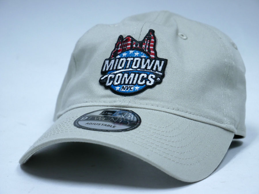 Midtown Comics Flag Logo Mens Stone Buckle Strap Cap Powered By New Era