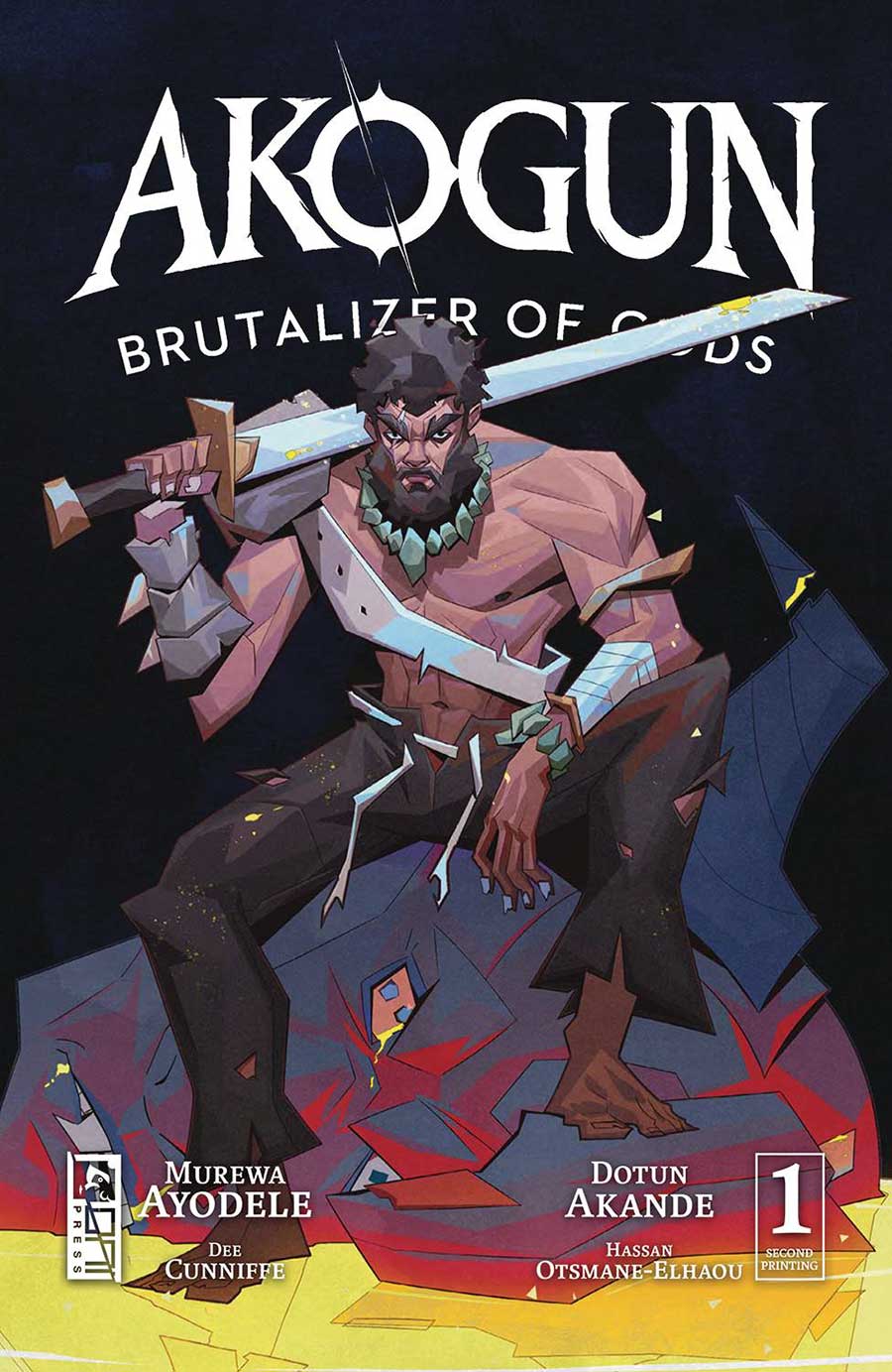 Akogun Brutalizer Of Gods #1 Cover F 2nd Ptg