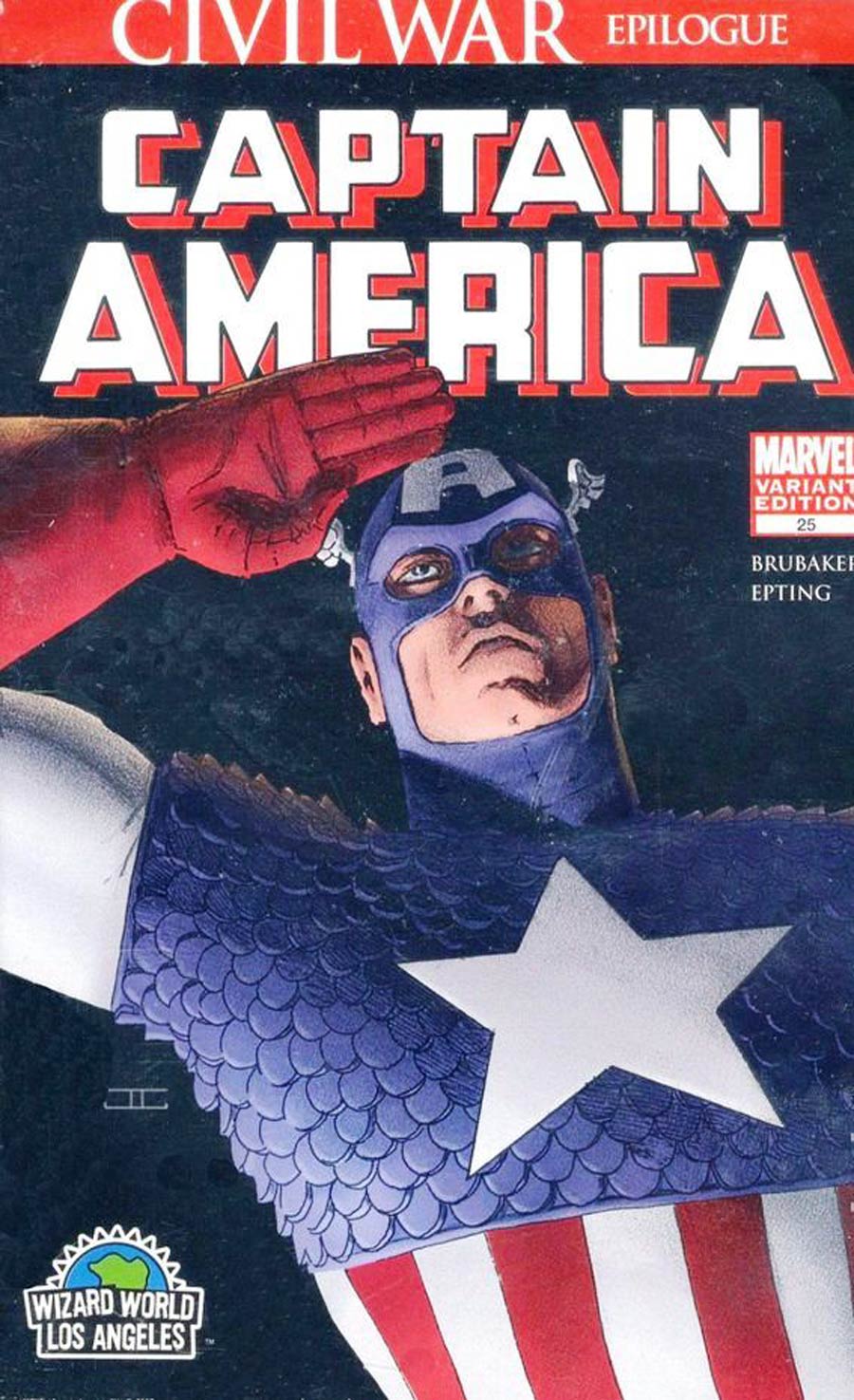 Captain America Vol 5 #25 Cover E WWLA Variant Cover