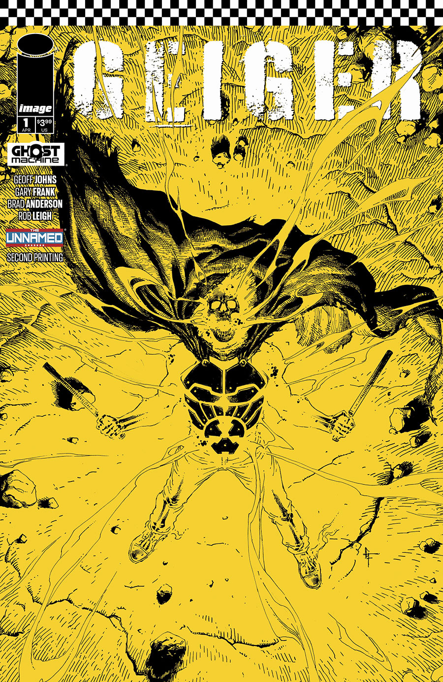 Geiger Vol 2 #1 Cover I 2nd Ptg