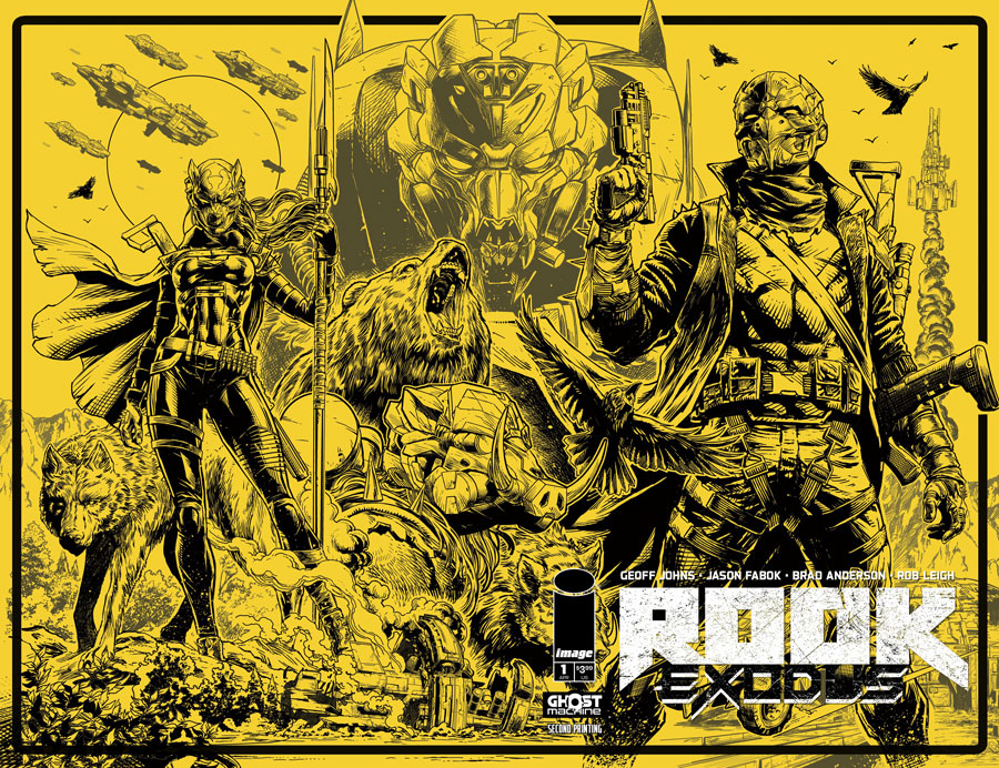 Rook Exodus #1 Cover J 2nd Ptg