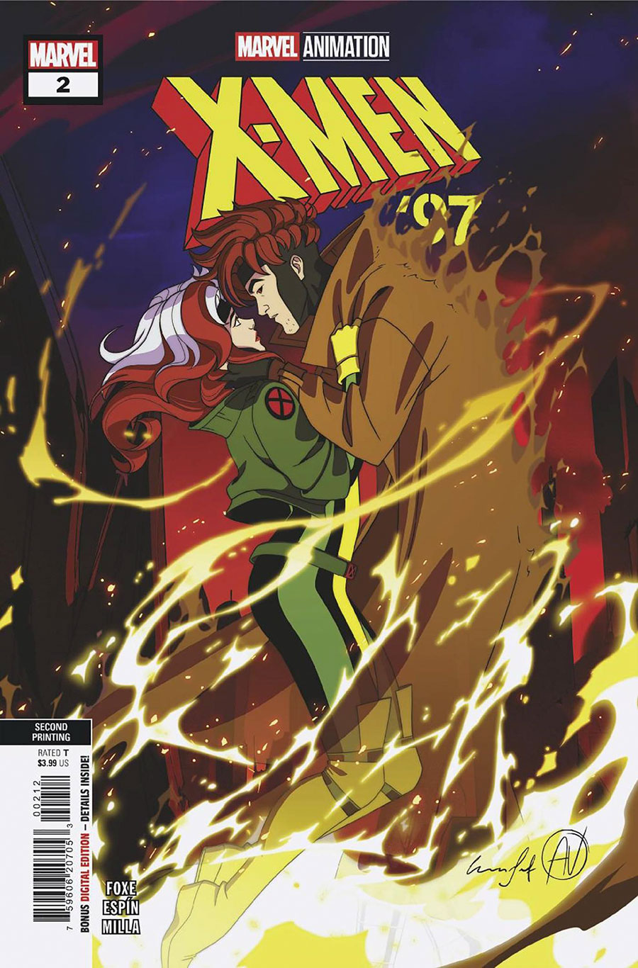 X-Men 97 #2 Cover E 2nd Ptg Marvel Animation Variant Cover (Limit 1 Per Customer)