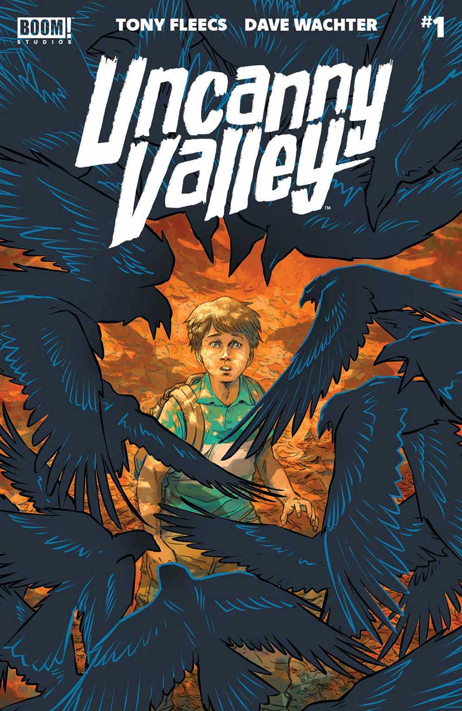 Uncanny Valley #1 Cover H 2nd Ptg Dave Wachter Variant Cover