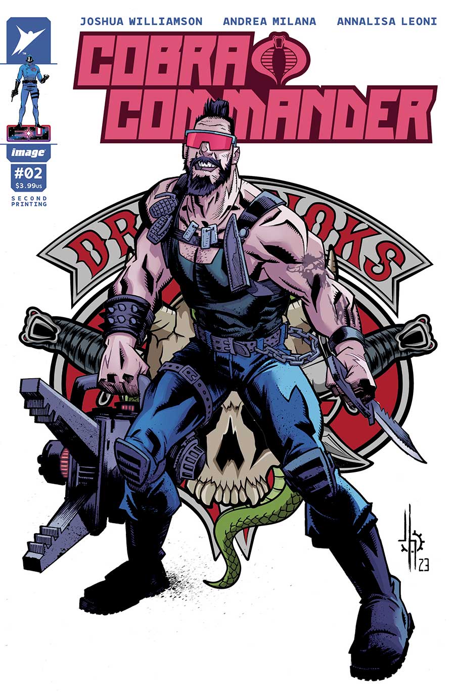 Cobra Commander #2 Cover F 2nd Ptg