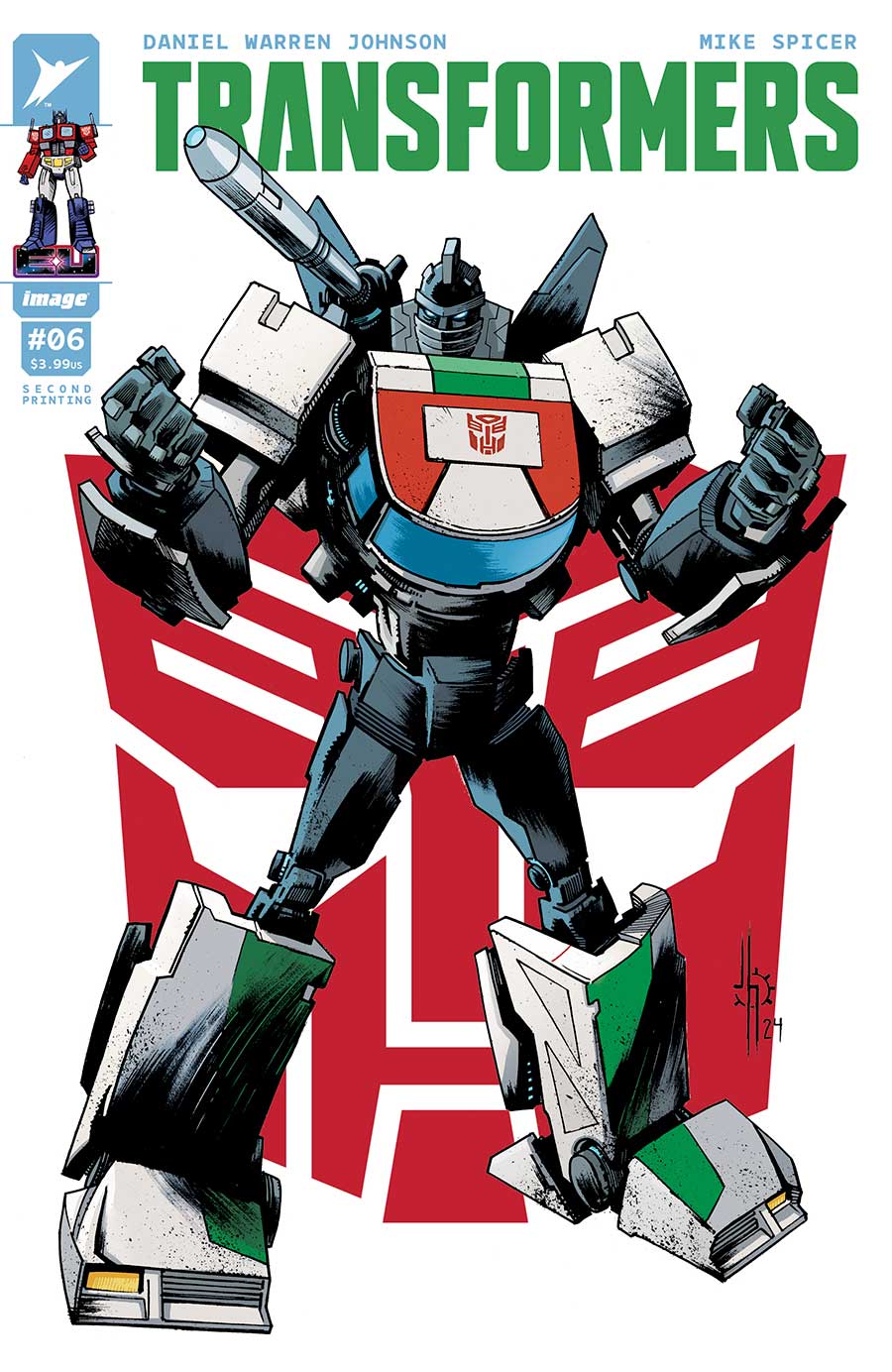 Transformers Vol 5 #6 Cover G 2nd Ptg B Jason Howard Wheeljack Variant Cover