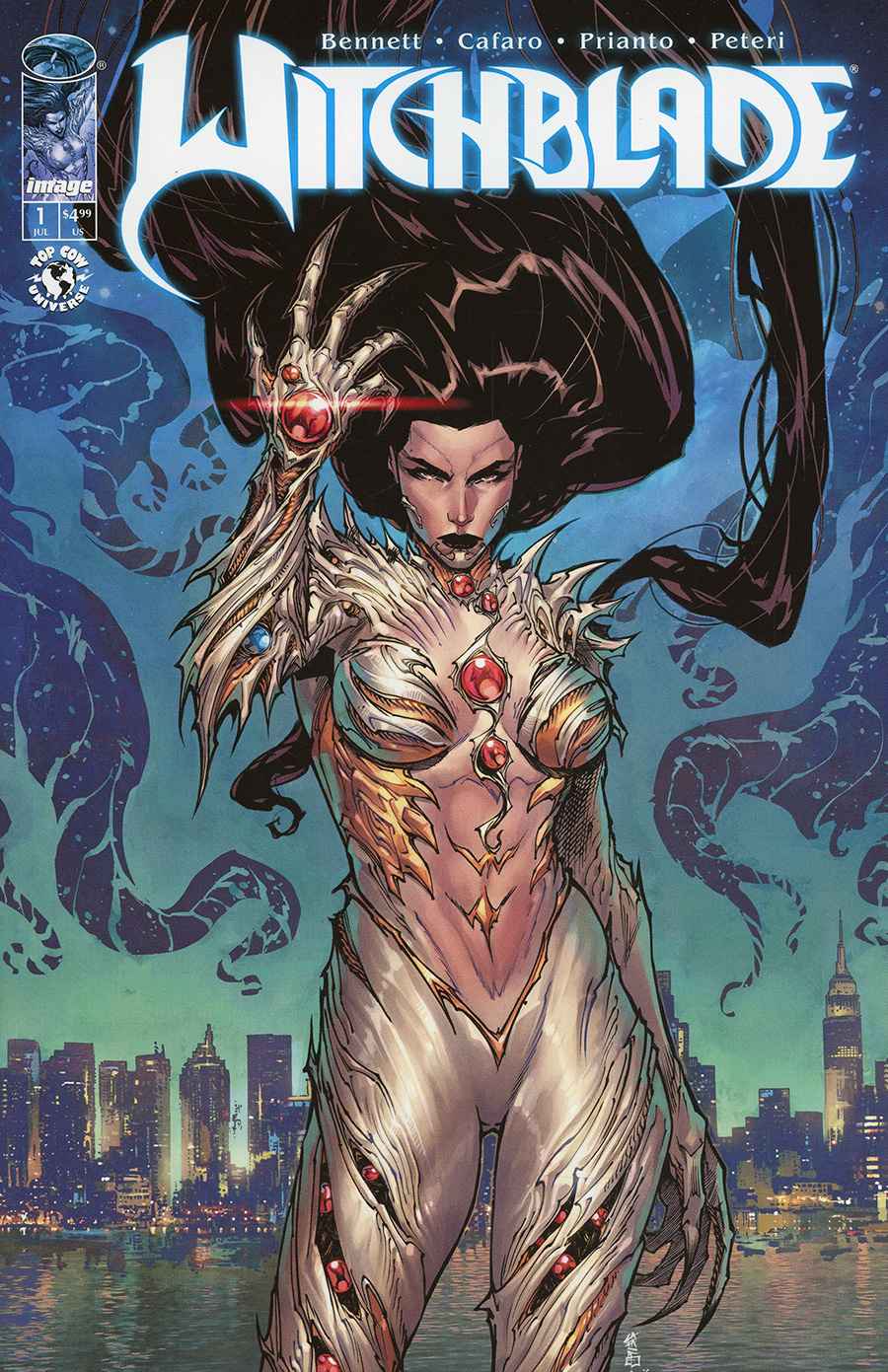 Witchblade Vol 3 #1 Cover B Variant Giuseppe Cafaro & Arif Prianto Cover