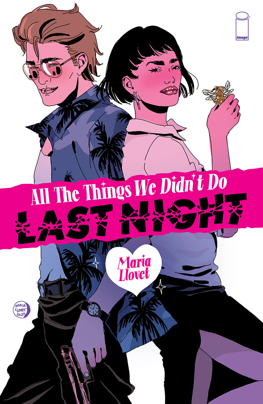 All The Things We Didnt Do Last Night #1 (One Shot) Cover A Regular Maria Llovet Cover