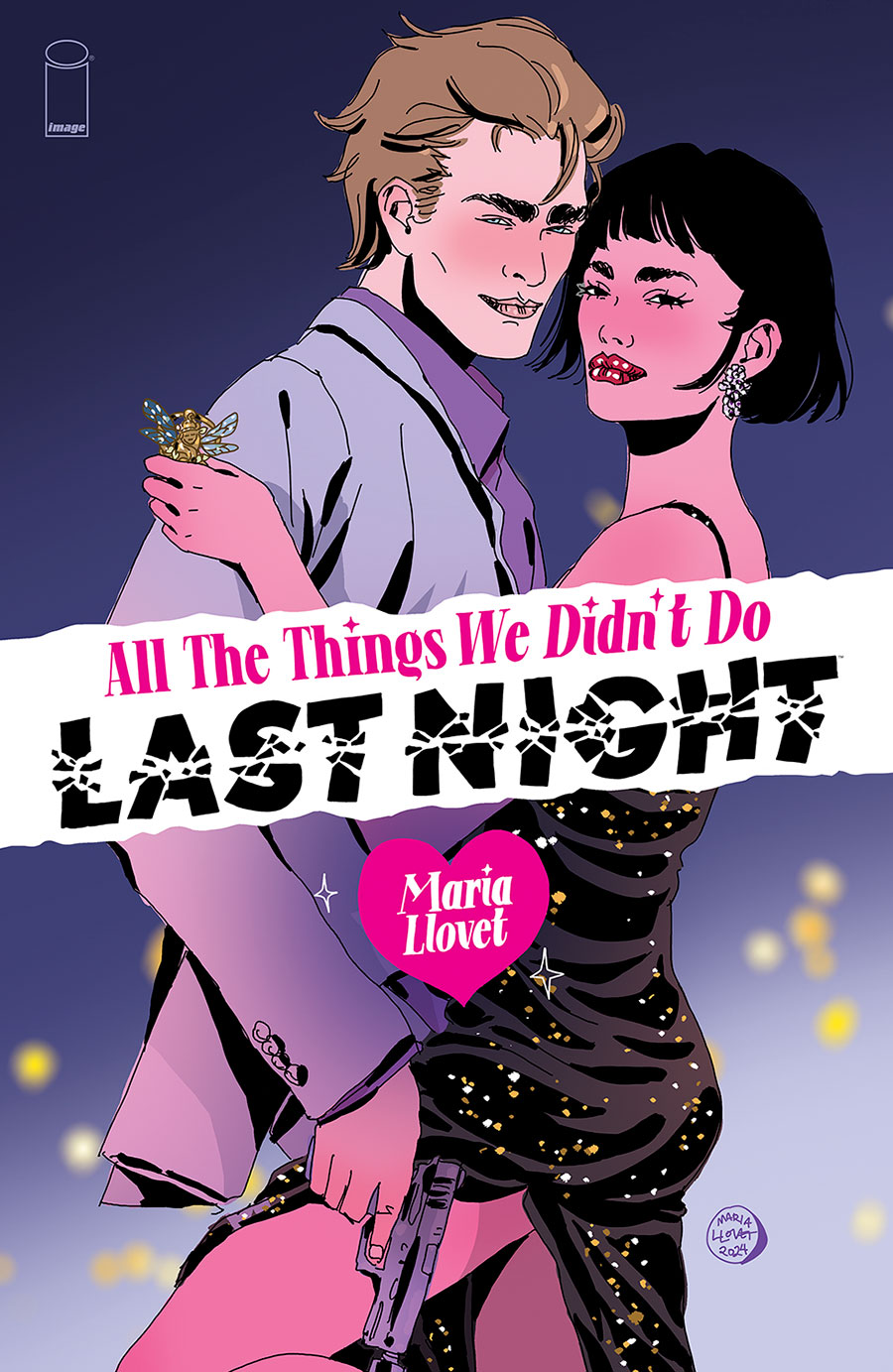 All The Things We Didnt Do Last Night #1 (One Shot) Cover B Variant Maria Llovet Cover