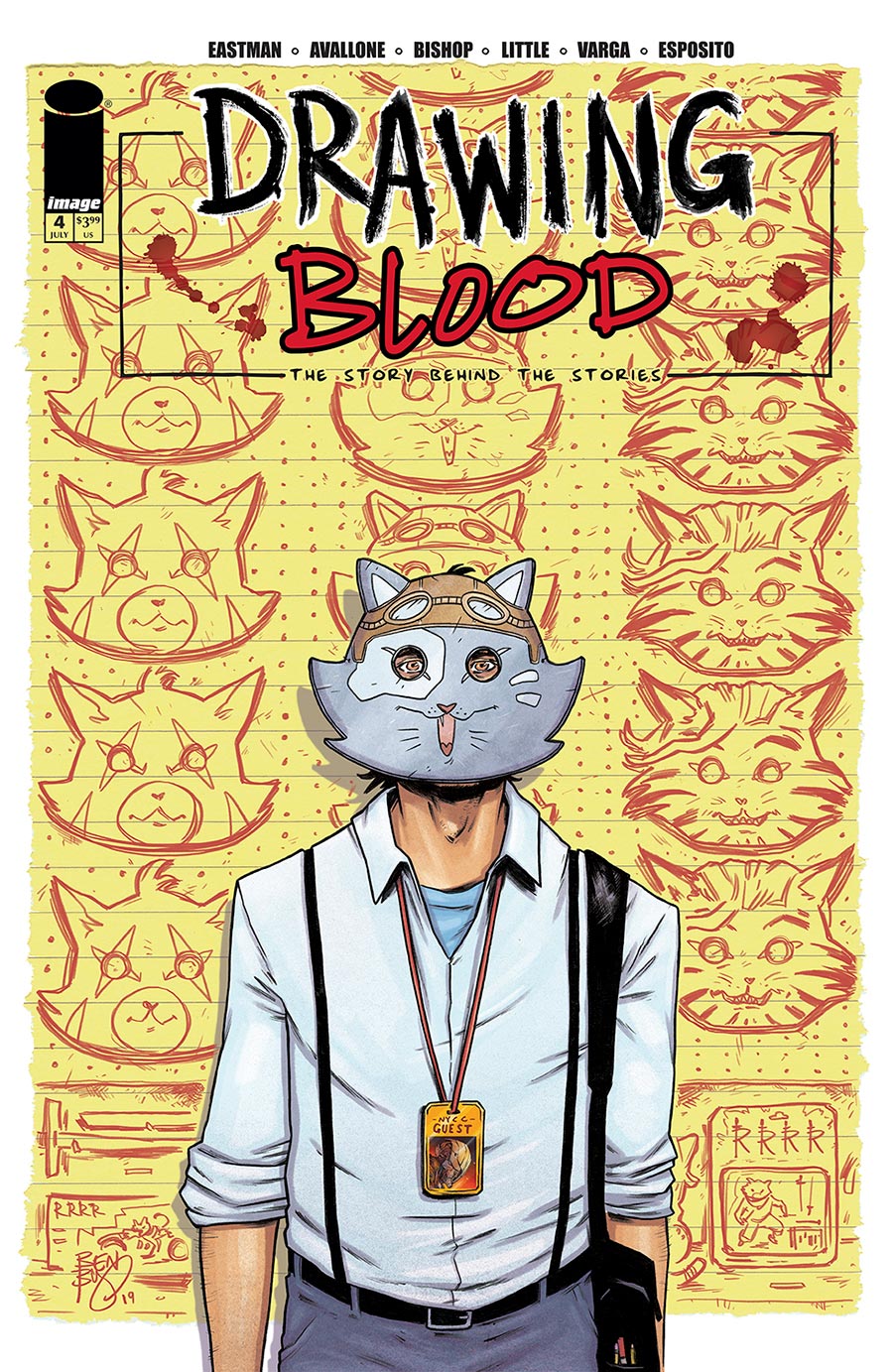 Drawing Blood #4 Cover B Variant Ben Bishop Cover