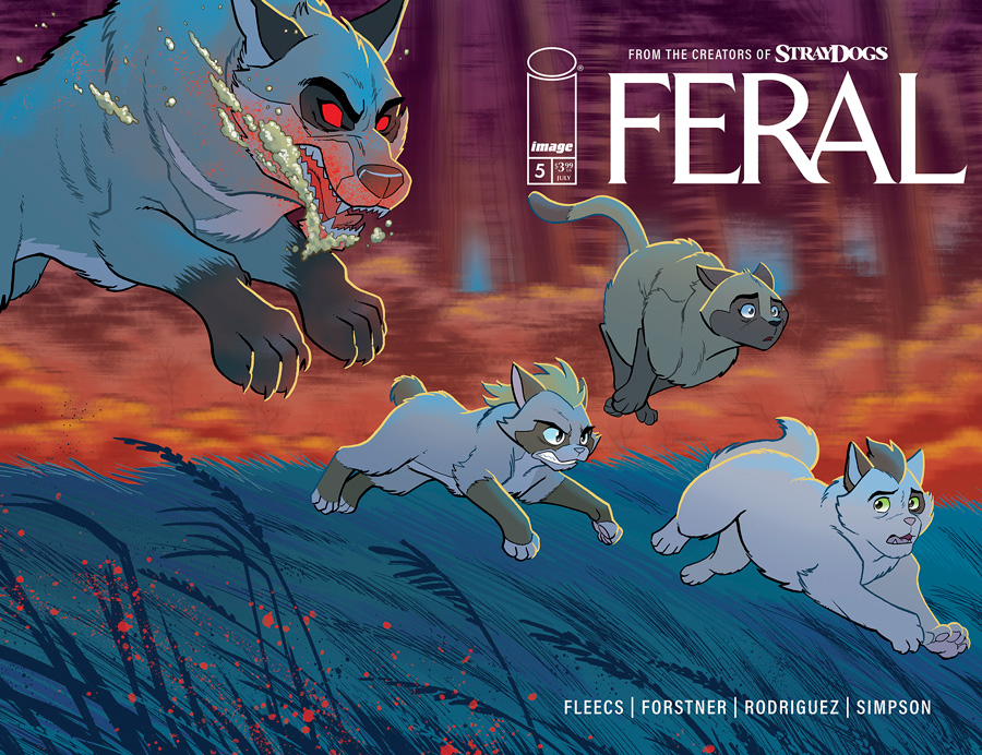 Feral #5 Cover A Regular Trish Forstner Tony Fleecs & Tone Rodrigruez Wraparound Cover