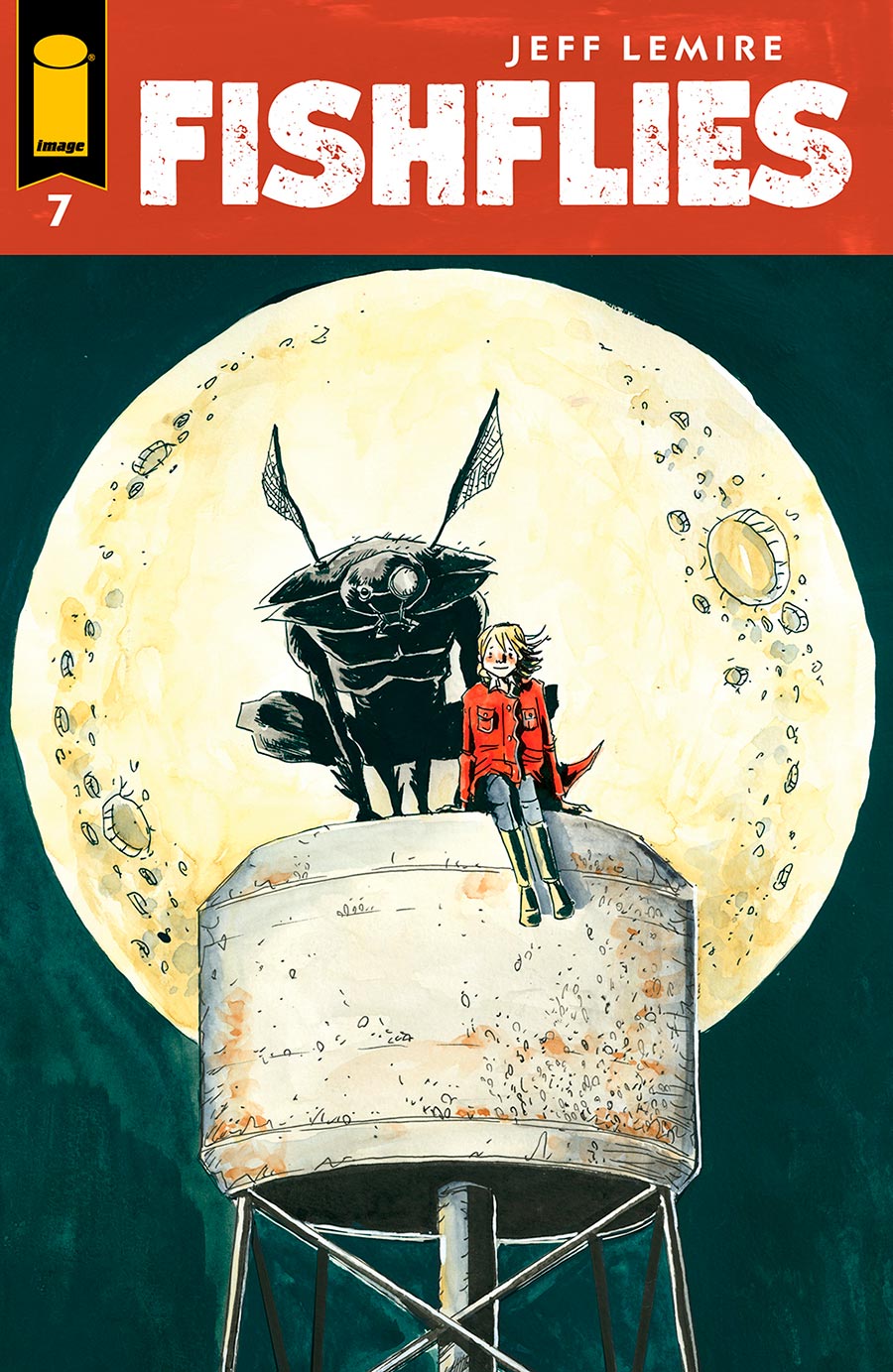 Fishflies #7 Cover A Regular Jeff Lemire Cover