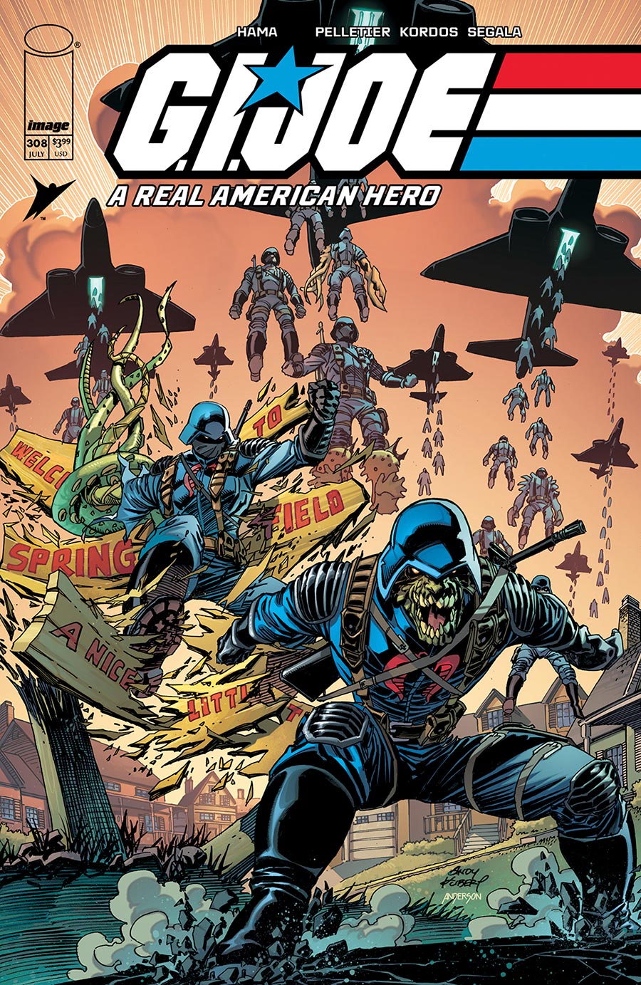 GI Joe A Real American Hero #308 Cover A Regular Andy Kubert & Brad Anderson Cover