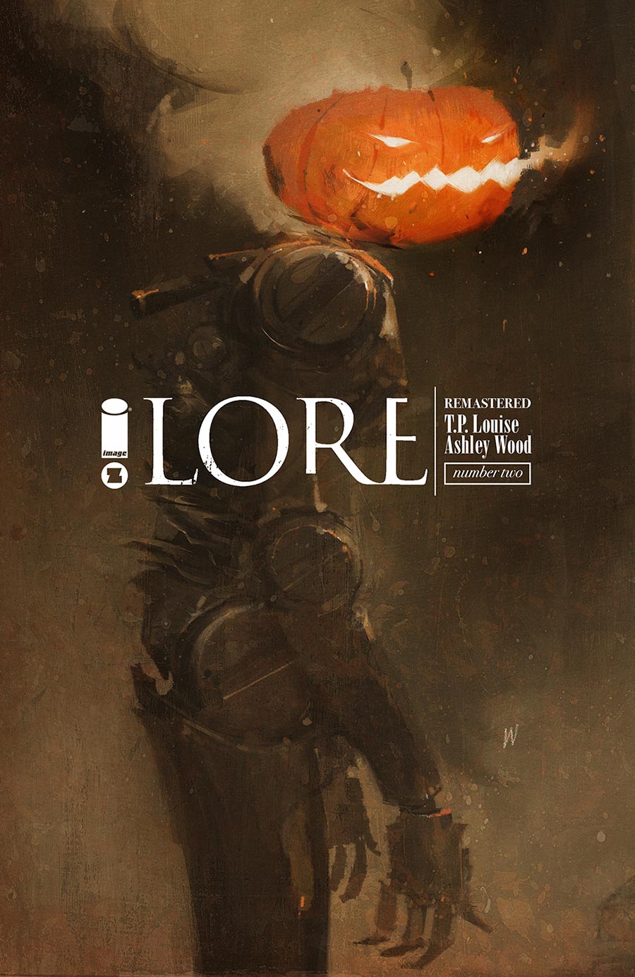 Lore Remastered #2 Cover B Variant Ashley Wood Pumpkin Cover