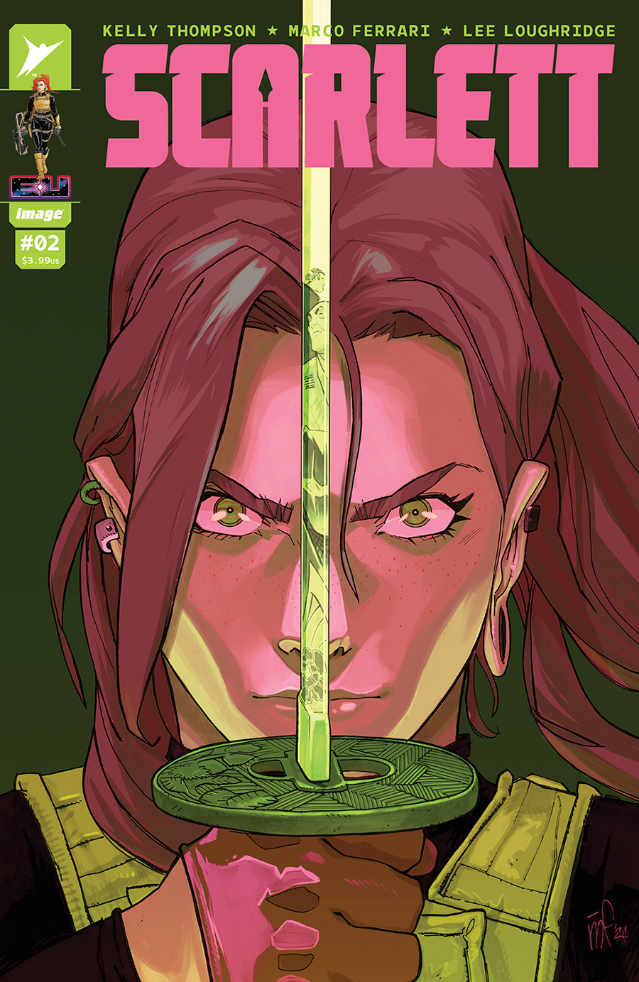 Scarlett (GI Joe) #2 Cover A Regular Marco Ferrari Cover