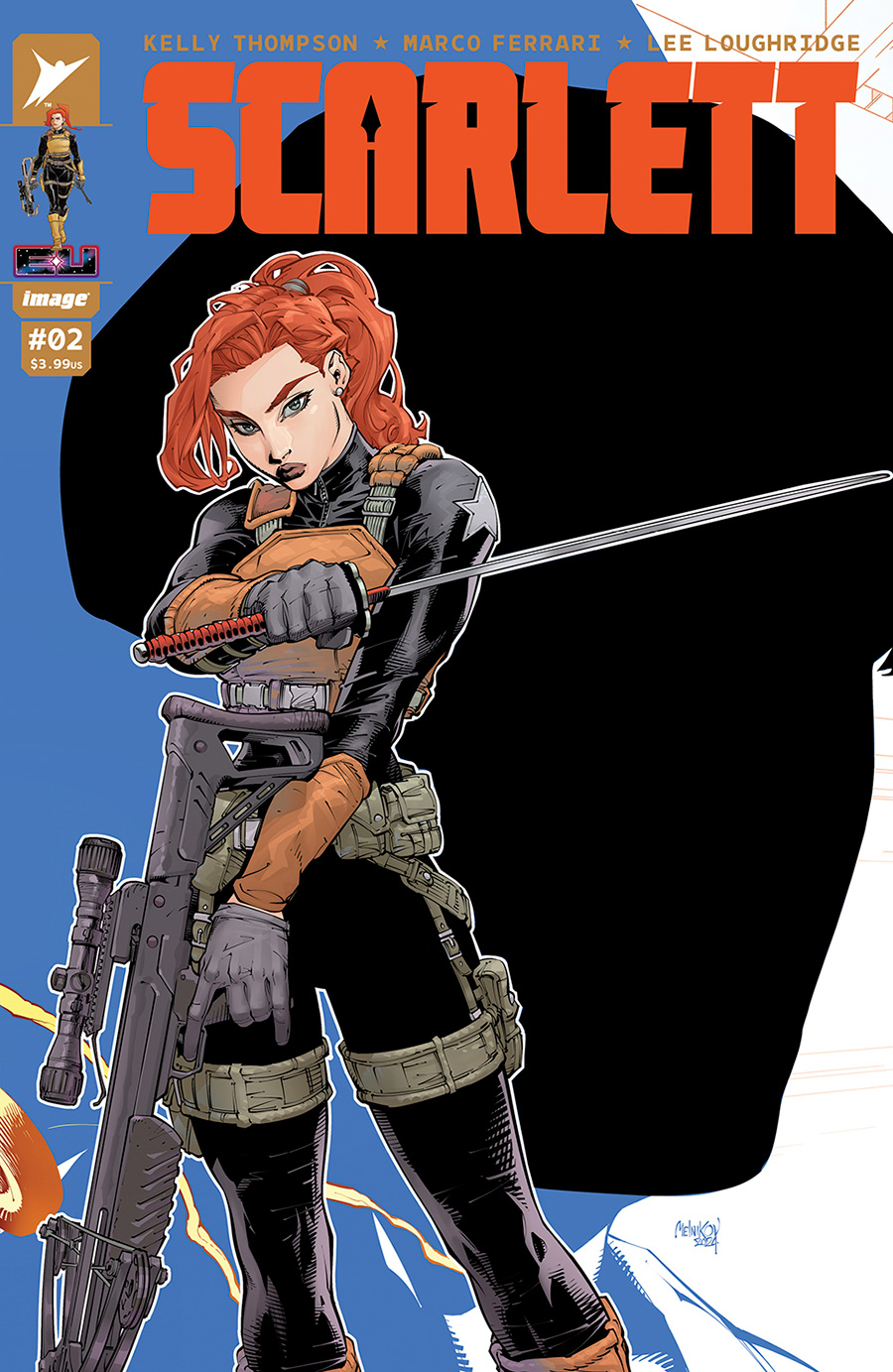 Scarlett (GI Joe) #2 Cover C Incentive Gleb Melnikov Connecting Variant Cover
