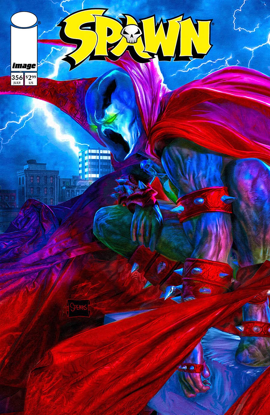 Spawn #356 Cover A Regular Mark Spears Cover