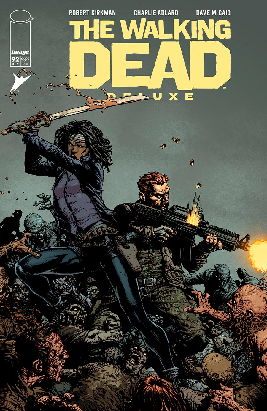Walking Dead Deluxe #92 Cover A Regular David Finch & Dave McCaig Cover