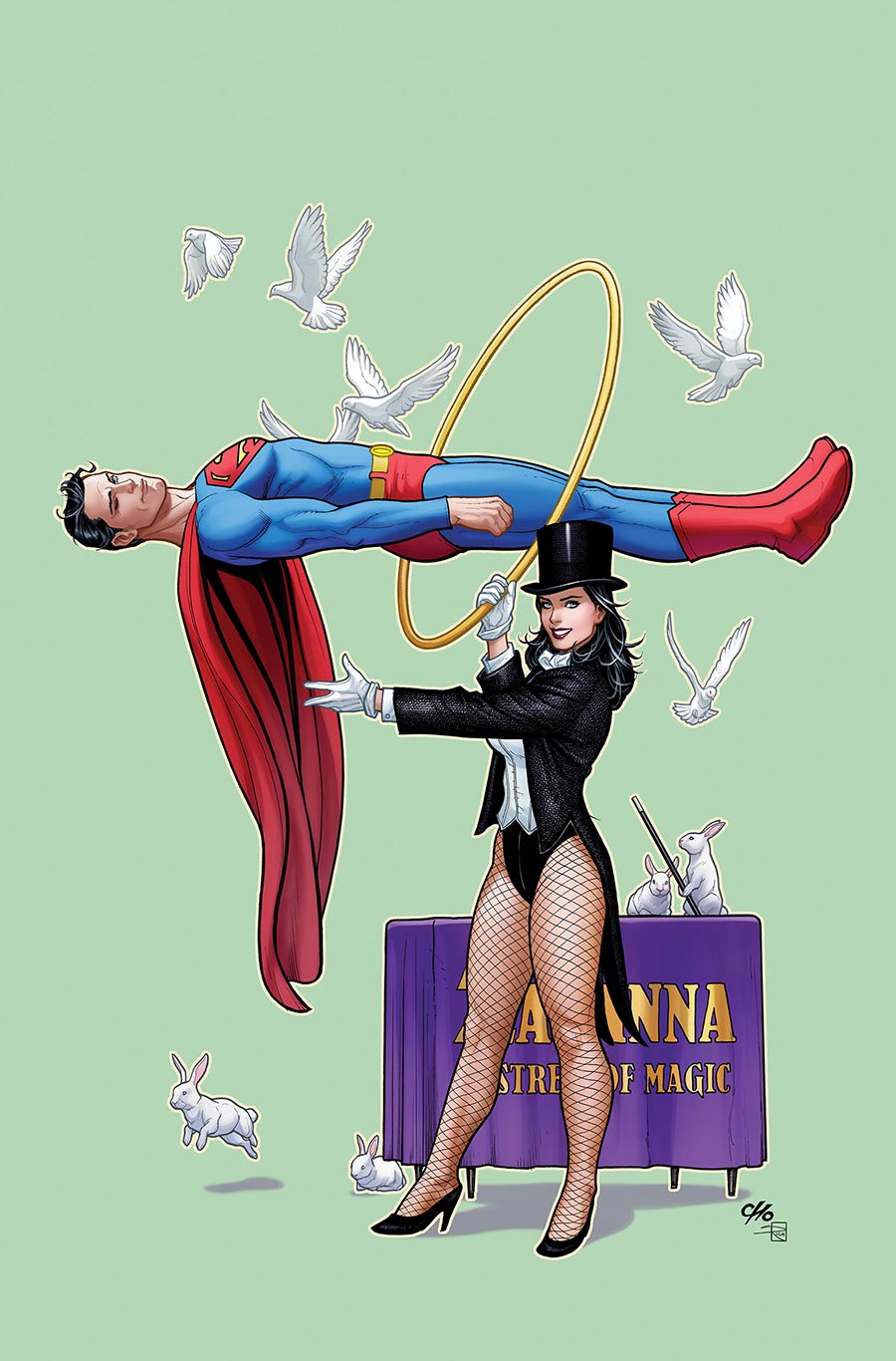 Superman Vol 7 #16 Cover C Variant Frank Cho Card Stock Cover (Absolute Power Tie-In)