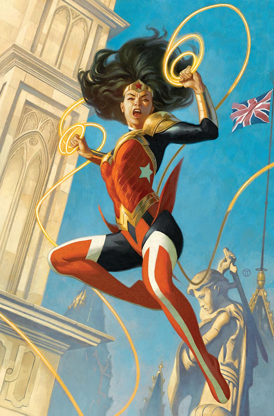 Wonder Woman Vol 6 #11 Cover B Variant Julian Totino Tedesco Card Stock Cover (Absolute Power Tie-In)