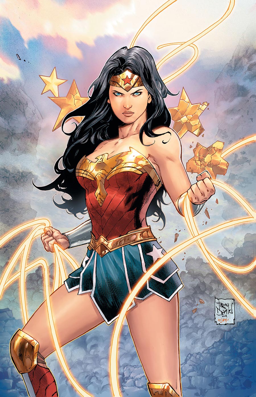 Wonder Woman Vol 6 #11 Cover C Variant Tony S Daniel Card Stock Cover (Absolute Power Tie-In)