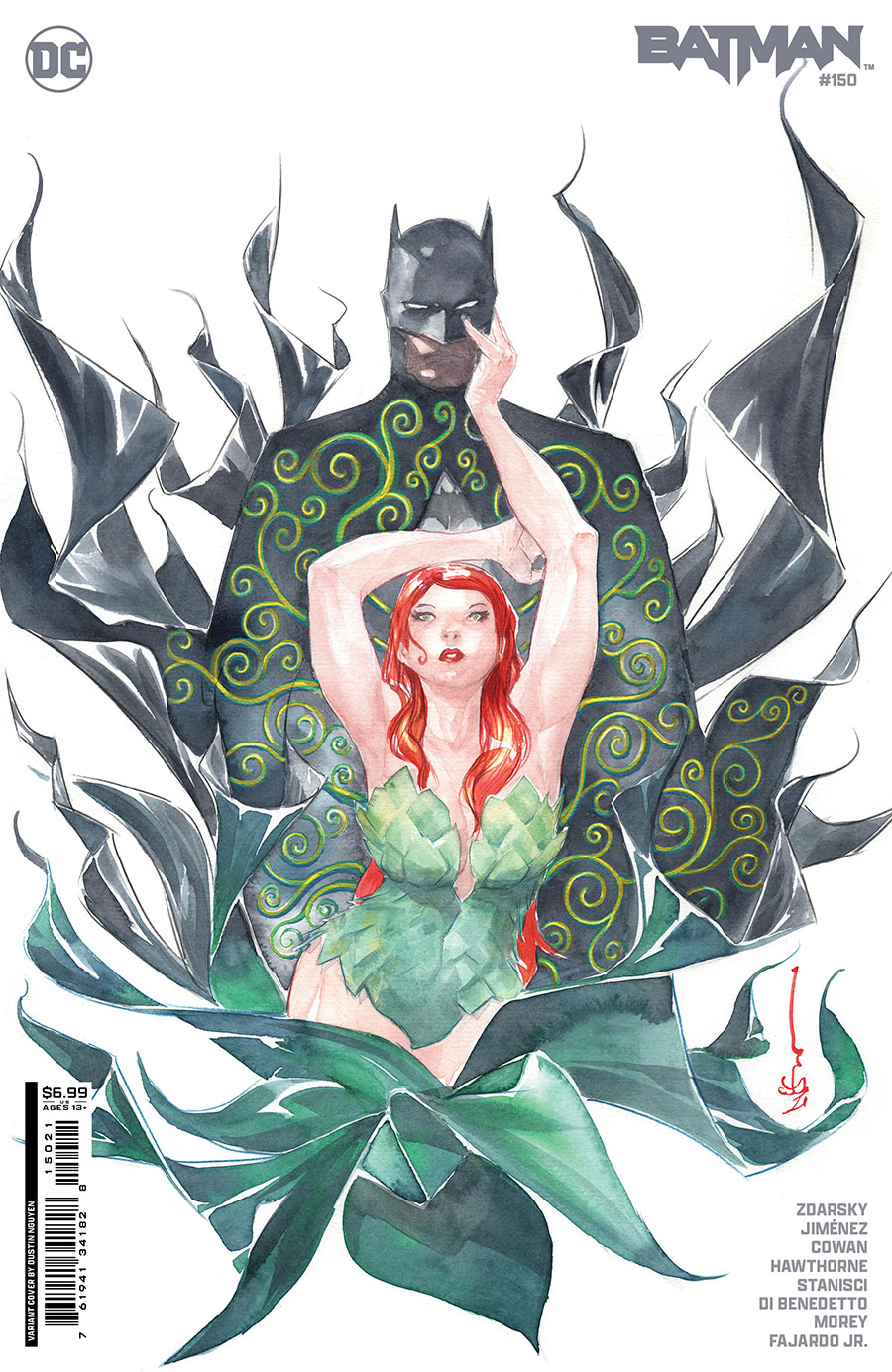 Batman Vol 3 #150 Cover B Variant Dustin Nguyen Card Stock Cover (Absolute Power Tie-In)