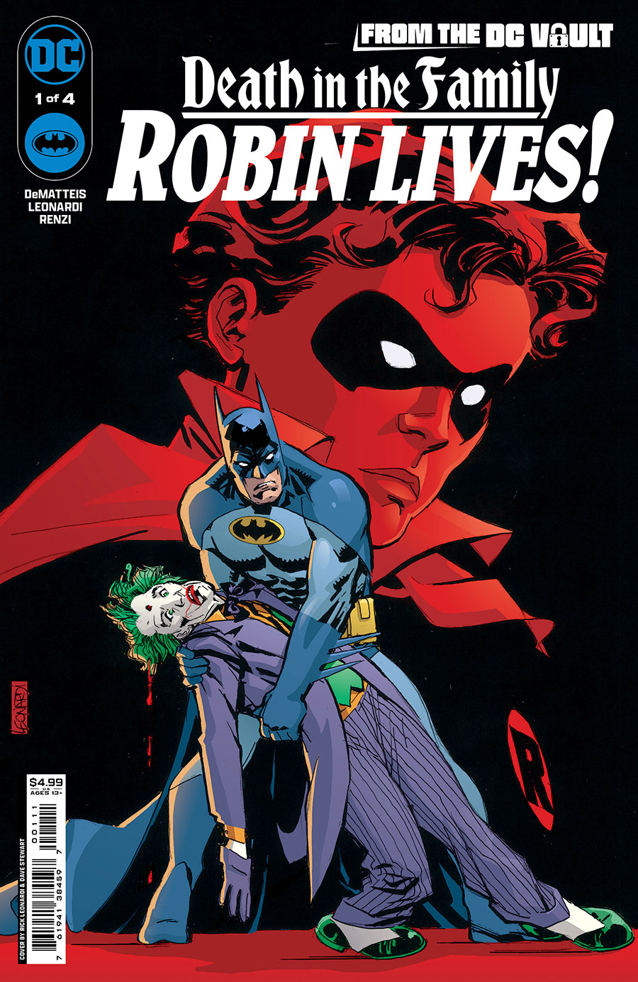 From The DC Vault Death In The Family Robin Lives #1 Cover A Regular Rick Leonardi Cover