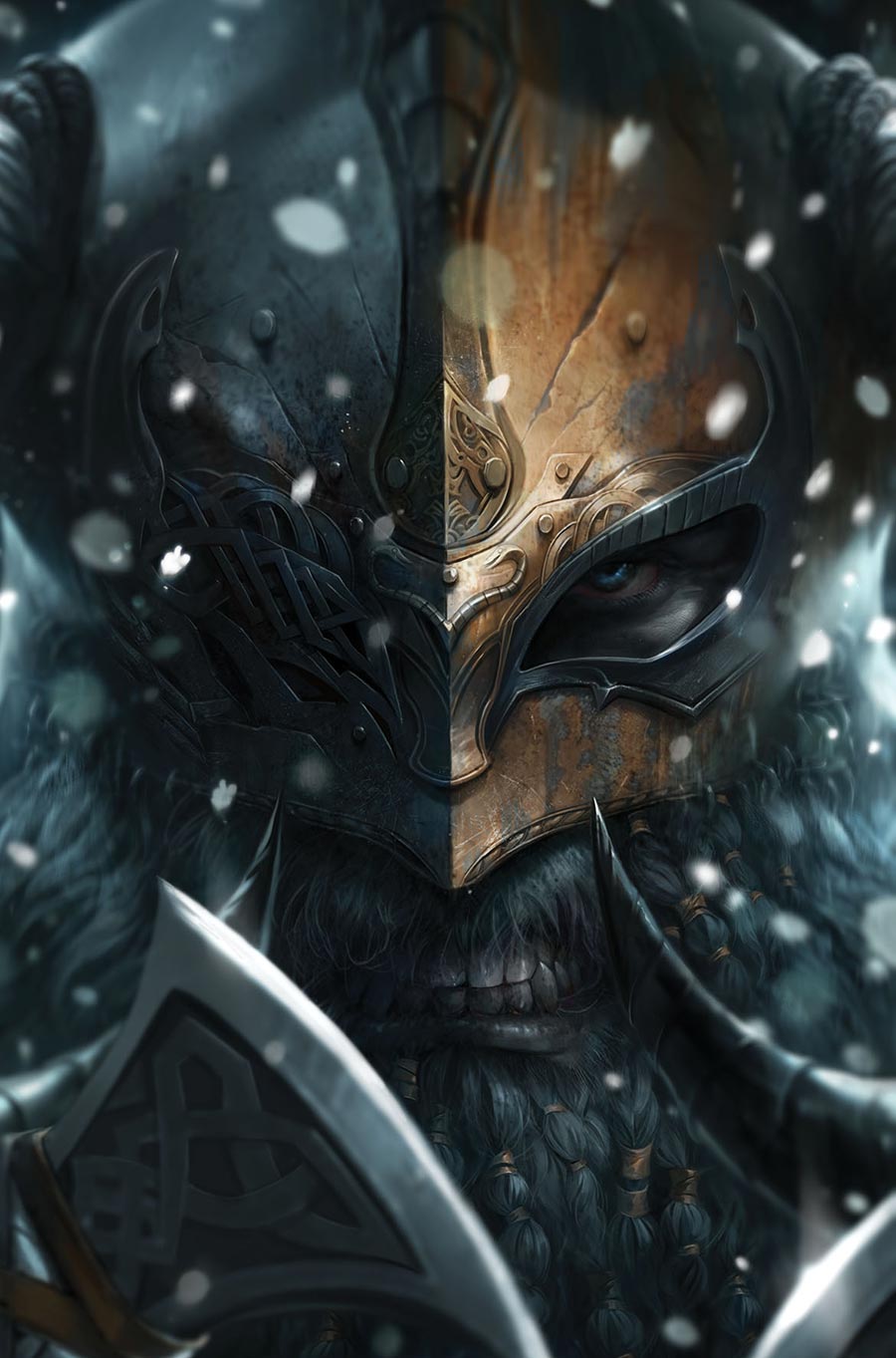 Dark Knights Of Steel Allwinter #1 Cover C Variant Francesco Mattina Card Stock Cover