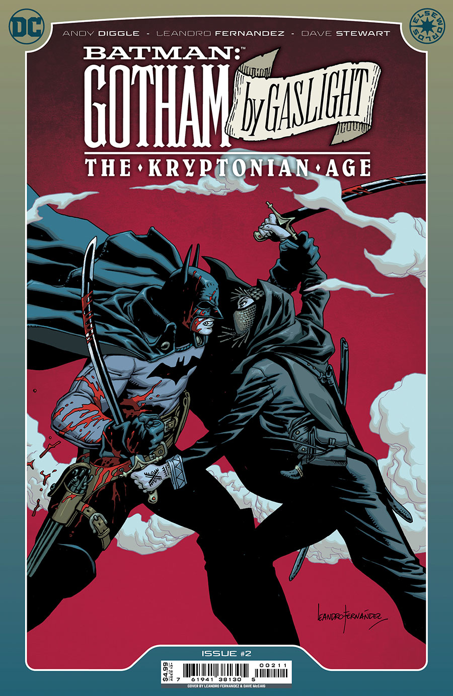 Batman Gotham By Gaslight The Kryptonian Age #2 Cover A Regular Leandro Fernandez Cover
