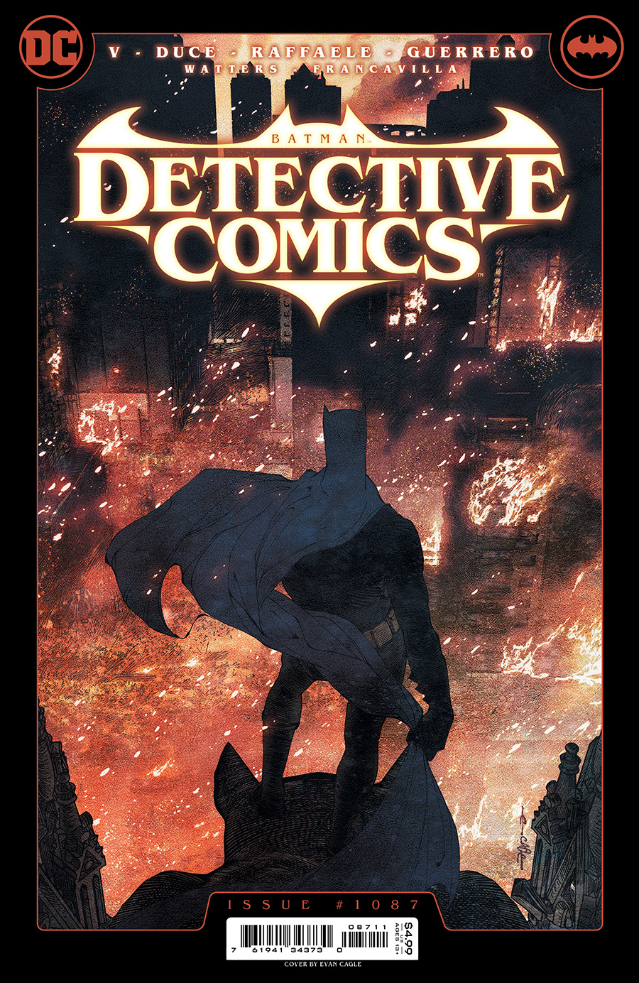 Detective Comics Vol 2 #1087 Cover A Regular Evan Cagle Cover